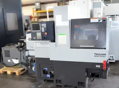 2022 TSUGAMI SS327-III-5AX Swiss Type Automatic Screw Machines | Midstate Machinery (1)