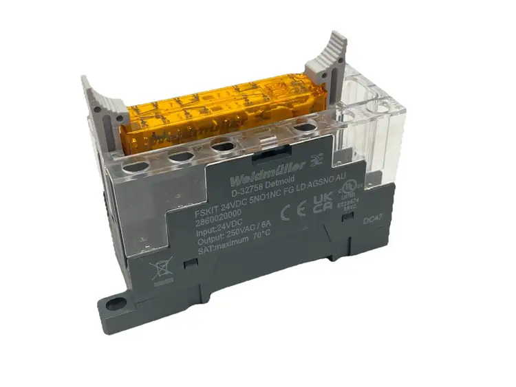 Used WEIDMÜLLER RELAY MODULE 6A 24VDC 2860020000 Relays & Switches | Maverick Industrial Sales #1102134
