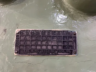 KING 52" VERTICAL BORING MILL Vertical Boring Mills (Including VTL) | Mohawk Machinery (11)