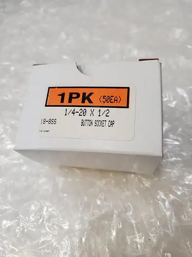 18-8SS BUTTON SOCKET CAP 1-4-20 X 1-2