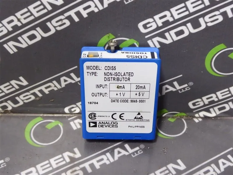 Analog Devices CDIS5 Non-Isolated Distributor Relay Used