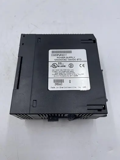 Used GE GE IC693PWR321T PLC Input & Output | ND Industrial Surplus #1214820
