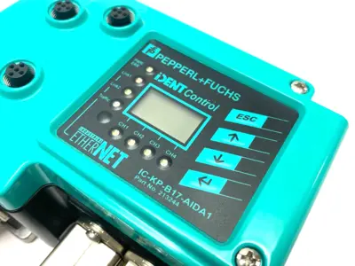 Used Pepperl+Fuchs EtherNet DENT Control Interface Unit PLC Processors Michigan US | Maverick Industrial Sales #1470234