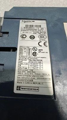 Schneider Electric LC1D80 Contactor 220 Coil Fast Shipping USA Seller