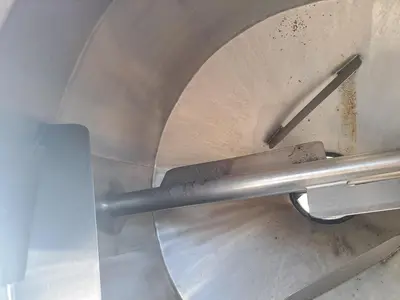 Mixer, Conical, Double Cone, 20 Cu Ft, Stainless Steel, 5 HP, #5991566