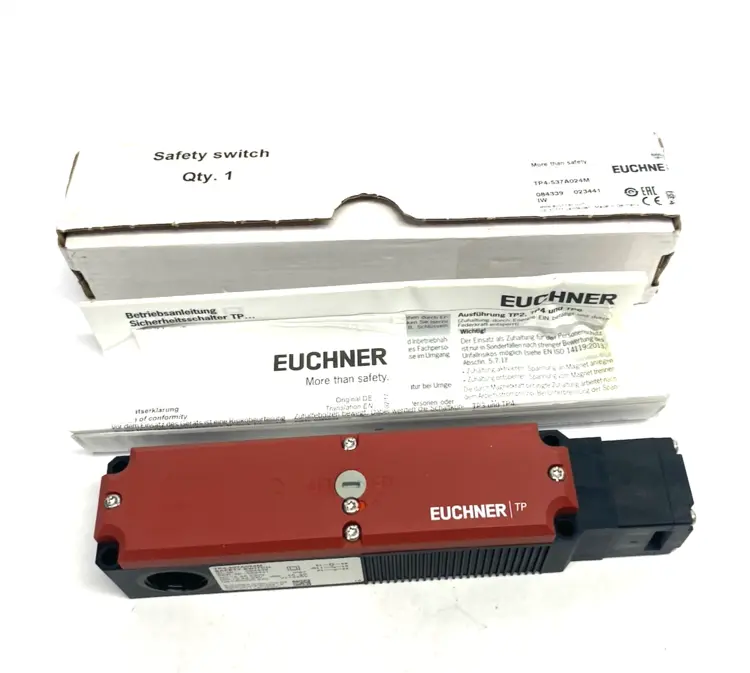 New | in-Stock EUCHNER Safety Switch TP for Door Position 084339 NO KEY, HARDWARE Relays & Switches Michigan US | Maverick Industrial Sales #1475472