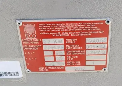 USED 2012 IECO 22KW