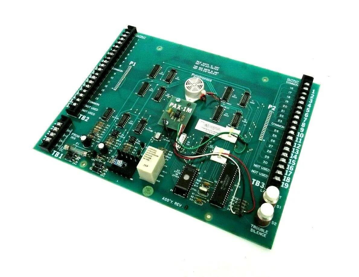 USED PYROTRONICS PAX-1M CIRCUIT BOARD 580-184496 PAX1M