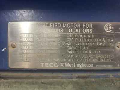 USED TECO-WESTINGHOUSE APH20025-841