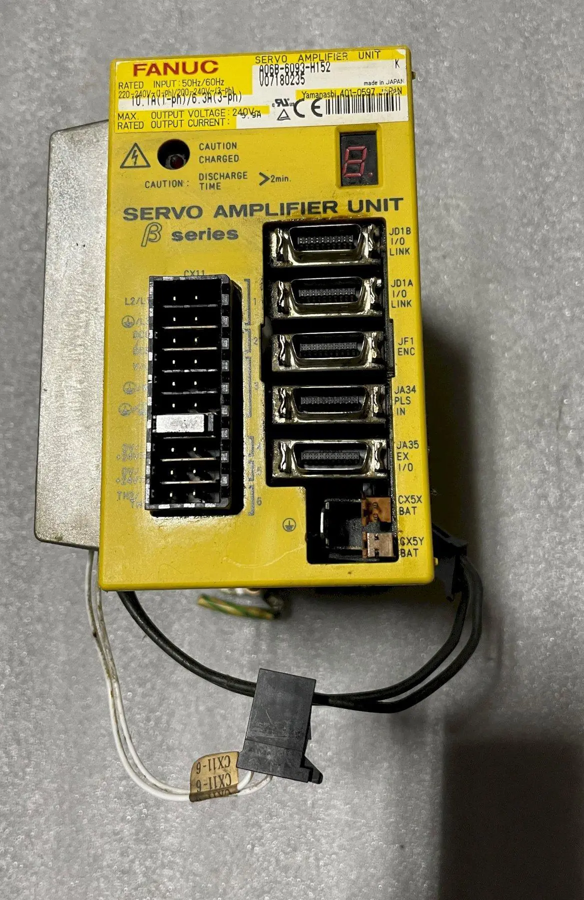 USED Fanuc A06B-6093-H152