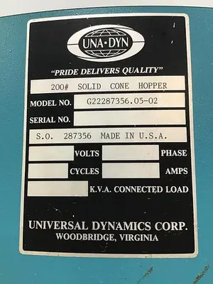 USED UNA-DYN UDC-100 HOPST