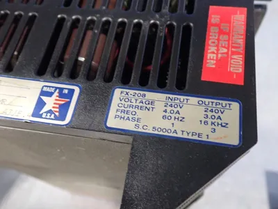 Used EMERSON FX208 Servo Drives Ohio US | HGR 24 #878549