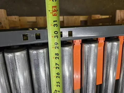 New | in-Stock 2018 INTELLIGRATED LIVE ROLLER CONVEYOR - V-BELT Roller Conveyors Wisconsin US | Packer City Sales #1297883