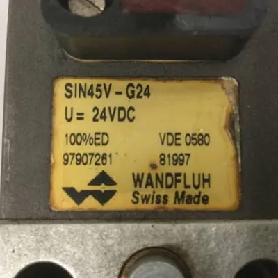 USED WANDFLUH ELECTRONIC AMW4Z65A-V/0,4-HB6