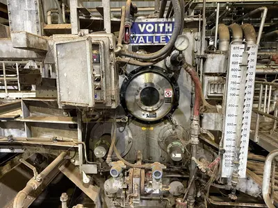 110" (2.8M) VOITH FOURDRINIER (GBM) PAPER MACHINE (2002) – 72" DIAMETER DRYERS – DUAL SHOE PRESS – AVAILABLE IN SECTIONS