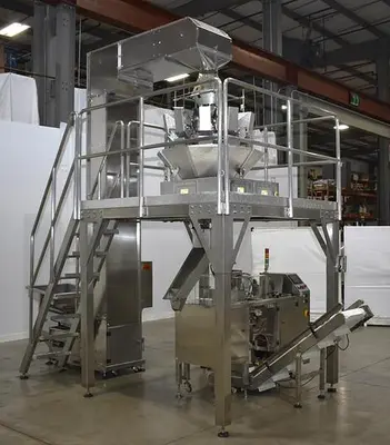 Apai bagger with 10 head scale