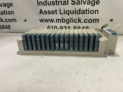 SMC EX260-SEN1 Ethernet/IP Fieldbus System Pneumatic 16 Solenoid Valve Manifold