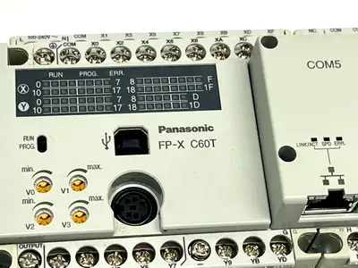 Used Panasonic FP-X C60T PLC Processors Michigan US | Maverick Industrial Sales #1395364