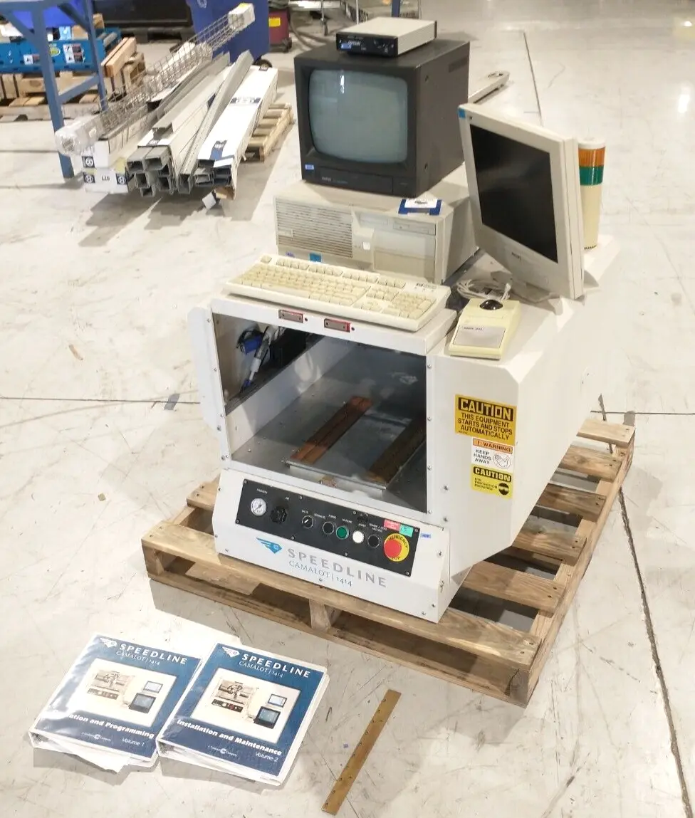 Used Speedline, CAMALOT 1414, 1414-1100349-01 PCB Conformal Coating Machine Michigan US | Maverick Industrial Sales #1398419
