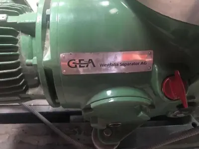 Westfalia SA 7-06-076 clarifier centrifuge, 316SS.