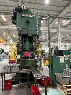 1964 MINSTER SC2-200-60-36 Straight Side Double Crank Press | Universal Press & Machinery (UPM) (4)