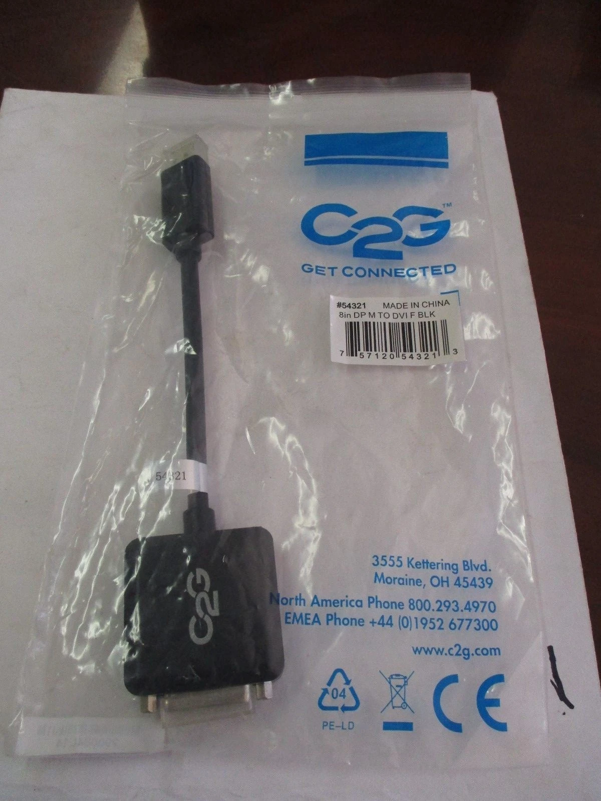 NEW Cable 2 Go Link 54321