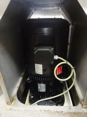 Rousselet Robatel DRC 100 Vx AV 2S mot vertical peeler centrifuge, 904L SS.