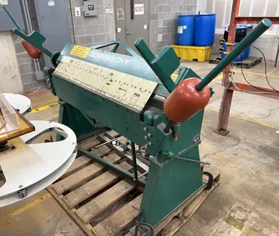 Used TENNSMITH HBU48-12 Box & Pan Brakes including Finger Ohio US | CW WOOD MACHINERY #1362769