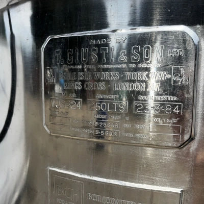 250L S/S Giusti Vacuum Cooker