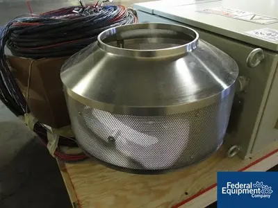 USED Thomas Processing 24" Thomas Compu-Lab 24XR Coating Pan, S/S