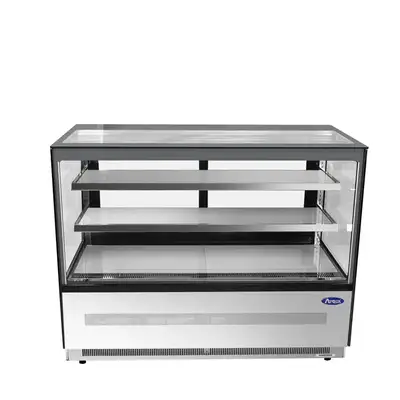 New | in-Stock Atosa New Atosa RDCS-60 Floor Model Refrigerated Display Square, 60" Display Refrigerators Illinois US | Falcon Restaurant Supply #1375239