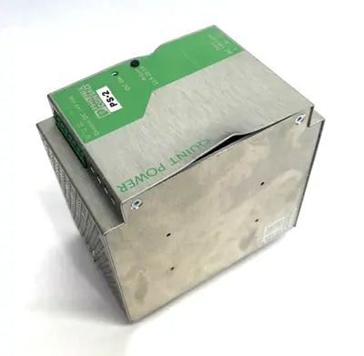 USED PHOENIX CONTACT PRIMARY SWITCHED POWER SUPPLY DAMAGED FACE