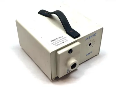 Used SCHOTT Ace 1 Fiber Optic Light Source 115-120V 60Hz 3A Light Source Equipment Michigan US | Maverick Industrial Sales #1392494