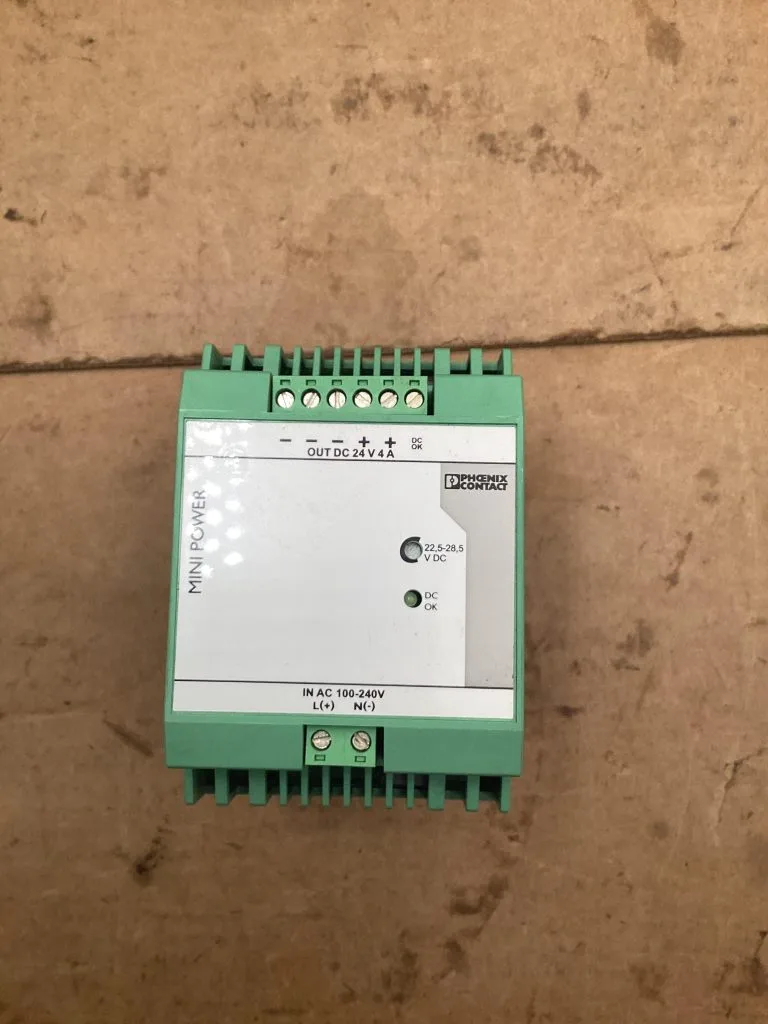 Phoenix Contact Mini Power Supply; 100-240AC/24DC/4; 29 38 83 7