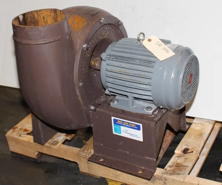 Used HOWDEN BUFFALO 33 VOLUME CW-360D Centrifugal Fans Kentucky US | Special Projects International #165819