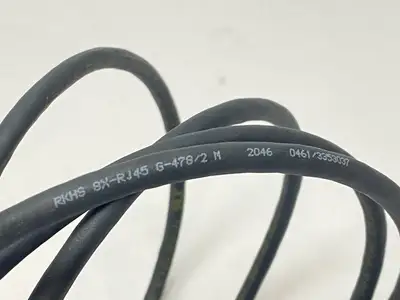 Used Lumberg Automation Ethernet Cordset 2m 0461/3353037 Cable & Wire Michigan US | Maverick Industrial Sales #1391268