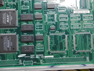 USED SAMSUNG AEROSPACE DS81210 DSP REV-001-02
