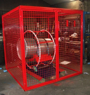 Mild Steel Mesh Safety Cage 1,800mm Cube