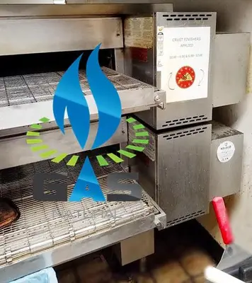 Middleby Marshal PS570 Gas double stacked conveyor pizza ovens