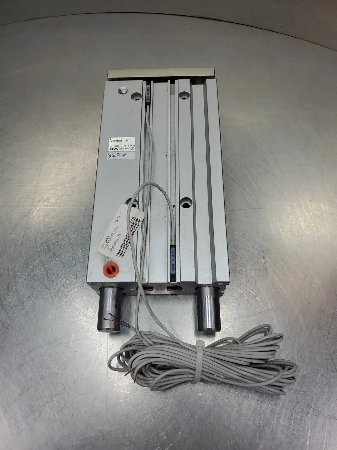 SMC MGPM40N-175-Z73Z Max Pres. 145PSI Double-Action Pneumatic Cylinder. 6B-12