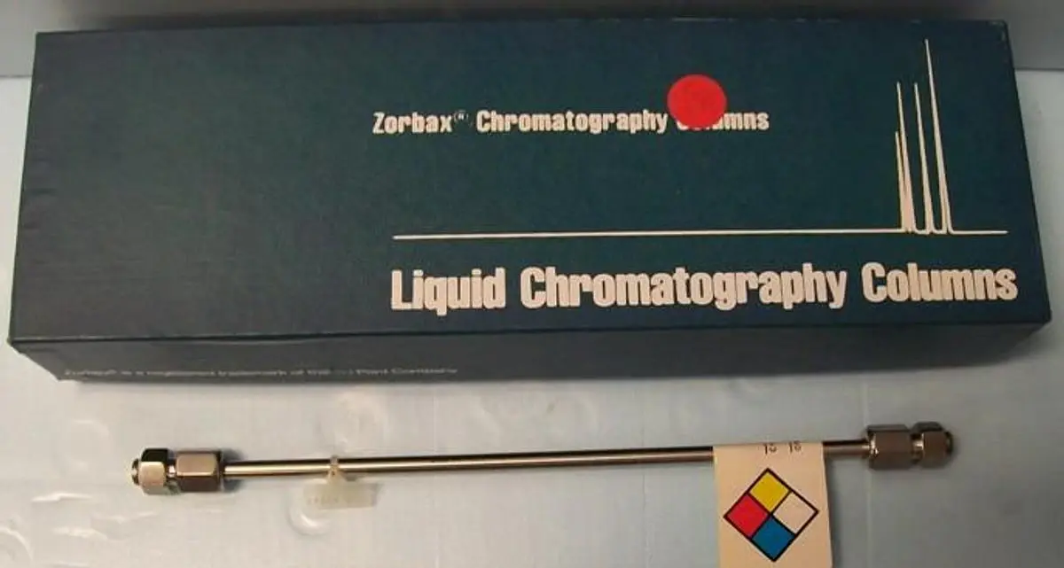 QTY. 1. ZORBAX LIQUID CHROMATOGRAPH HPLC COLUMN ZO...