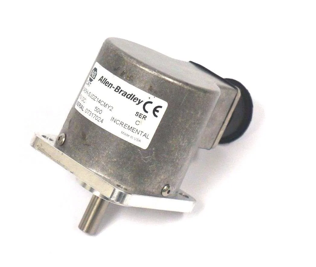 NEW ALLEN BRADLEY 845H-SJDZ14CMY2 INCREMENTAL ENCODER SER. C, 845HSJDZ14CMY2