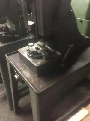 2595-510 Ruesch Type 7-Ton Heavy Duty Foot Stamping Kick Press, Model # 7