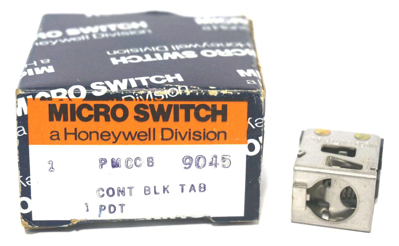 NEW HONEYWELL MICRO SWITCH PMCCB 9045 CONTACT BLOCK PMCCB 9045
