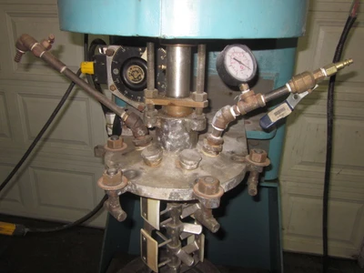 1 gallon Grease Mixer, Vacuum, Stainless Steel Variable Speed