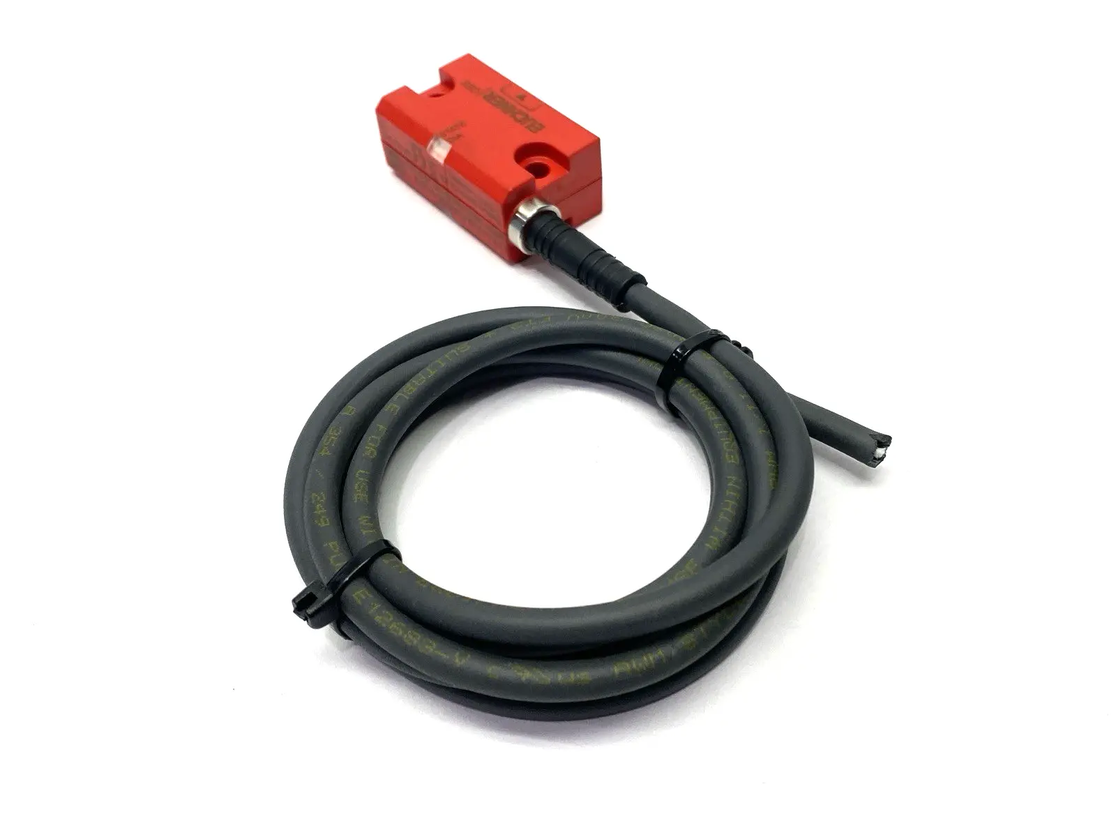 Used Euchner RFID Safety Switch 119479 CUT CONNECTOR 3' CBL Relays & Switches Michigan US | Maverick Industrial Sales #1473890