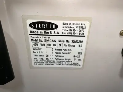 Used STERLING SMCA5 Misc Plastics Equipment Ohio US | HGR 24 #1521294