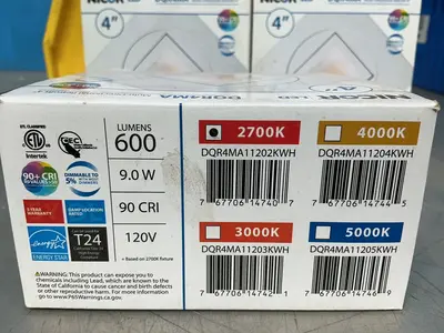 Used NICOR DQR4MA11202KWH Lighting Ohio US | HGR 24 #1561799