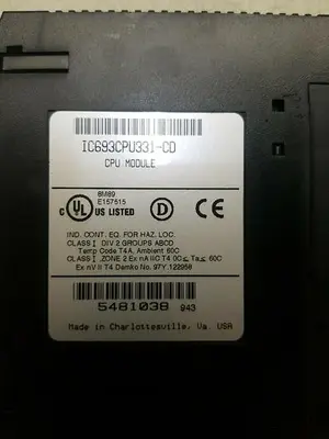 USED GE / FANUC IC693CPU331-CD