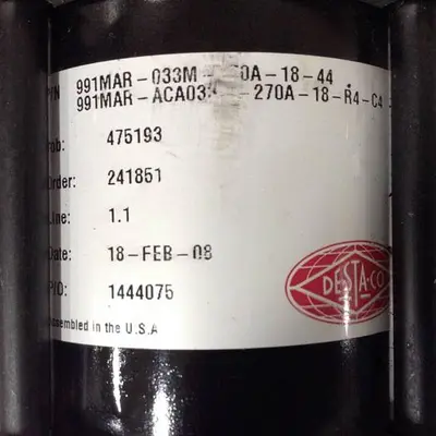 USED DESTACO 991MAR-033M-270A-18-44